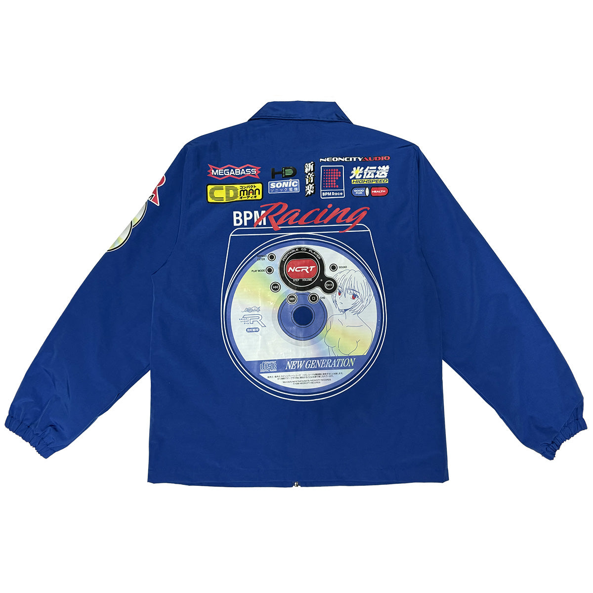 "BPM Racing" Crew Jacket - NCRT | Neoncity Racing Team