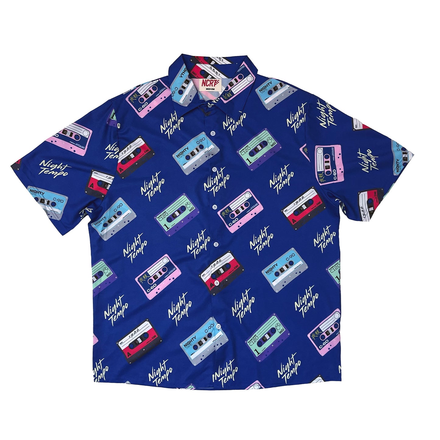 Night Tempo 'Mixtape' Shirt - NCRT | Neoncity Racing Team