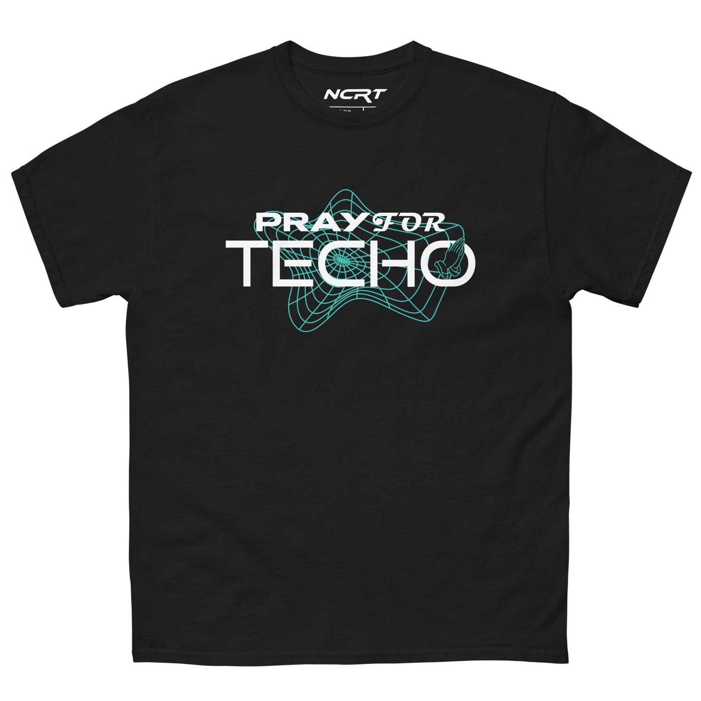 "Pray For Techno" T-Shirt - NCRT | Neoncity Racing Team
