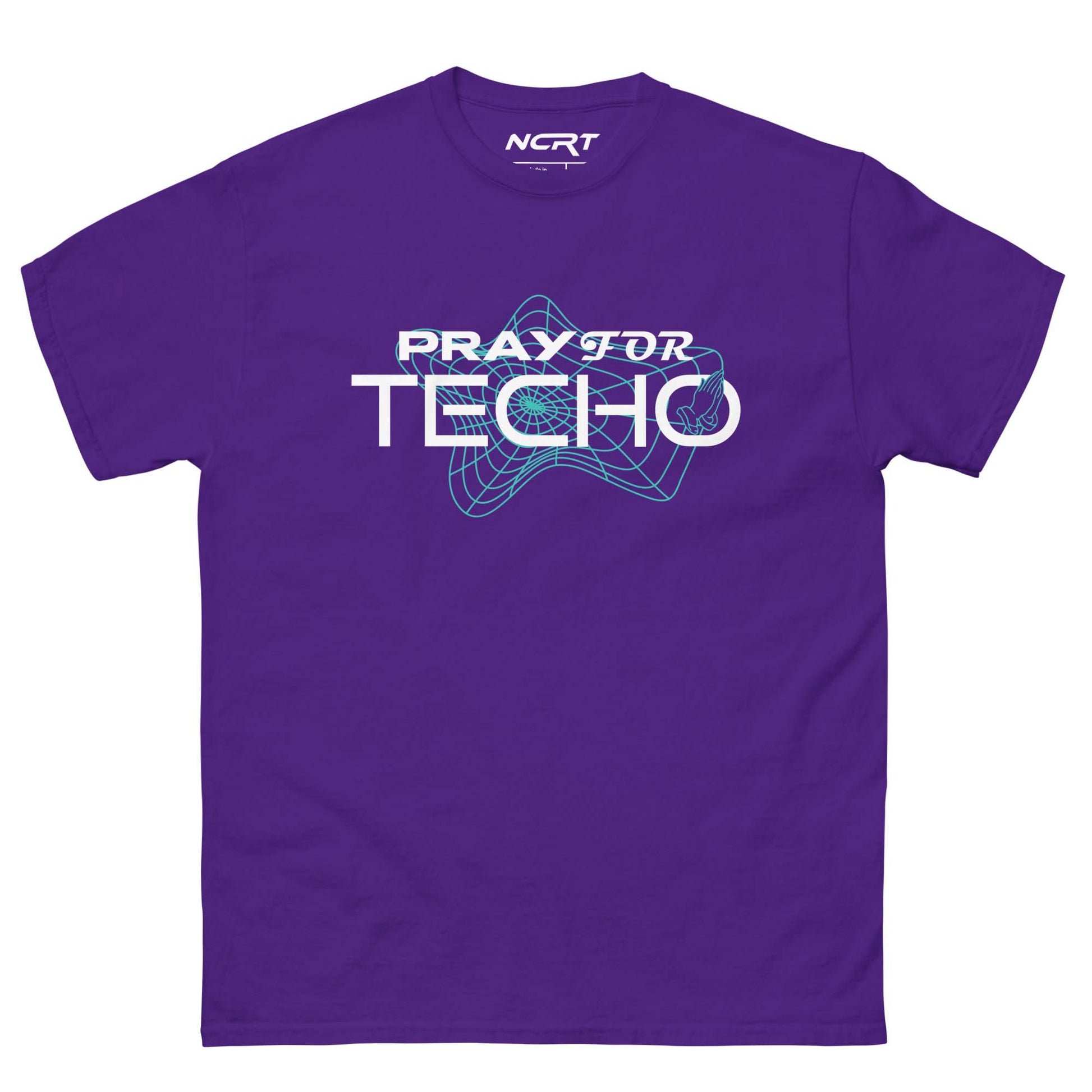 "Pray For Techno" T-Shirt - NCRT | Neoncity Racing Team