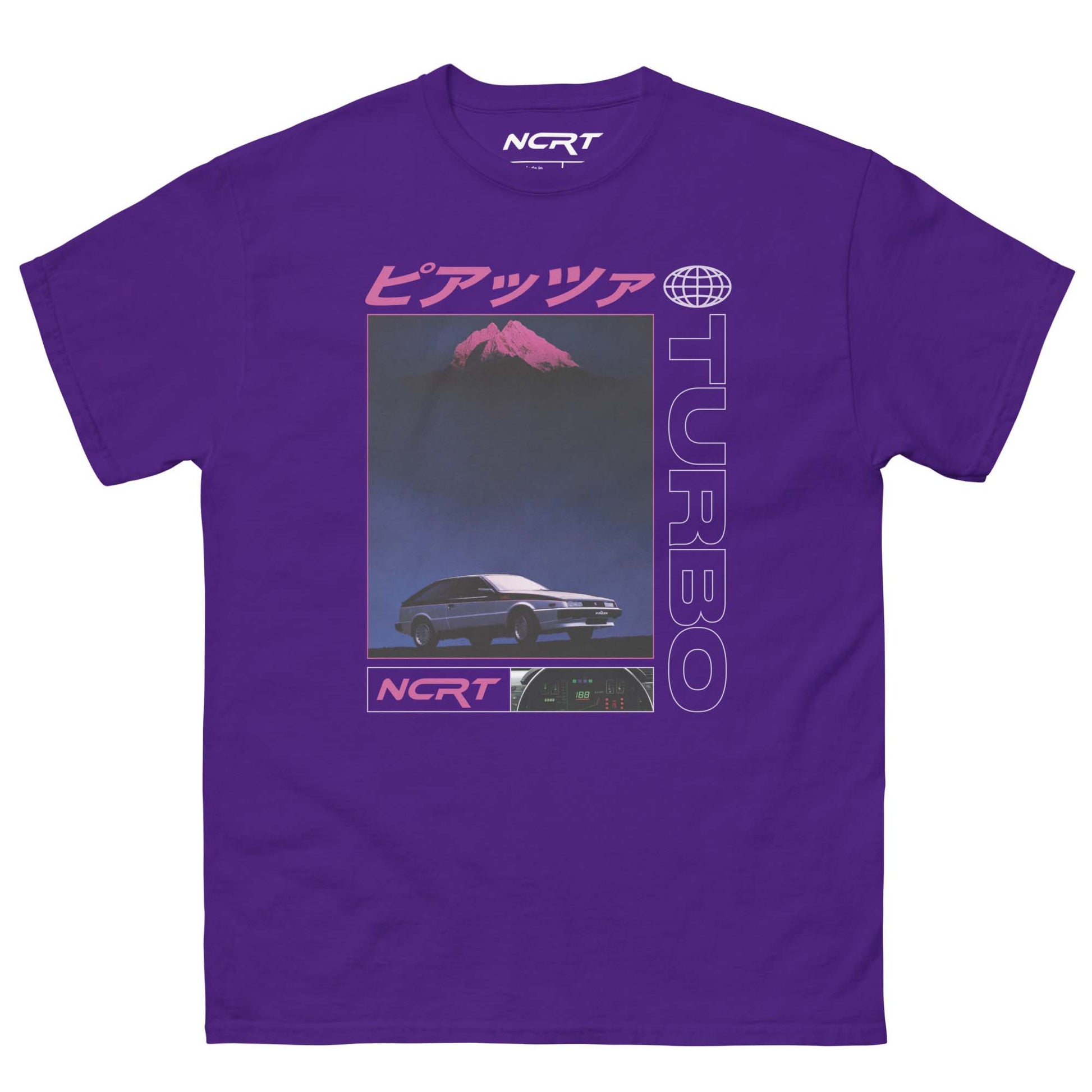 "ピアッツァ Turbo" T-Shirt - NCRT | Neoncity Racing Team