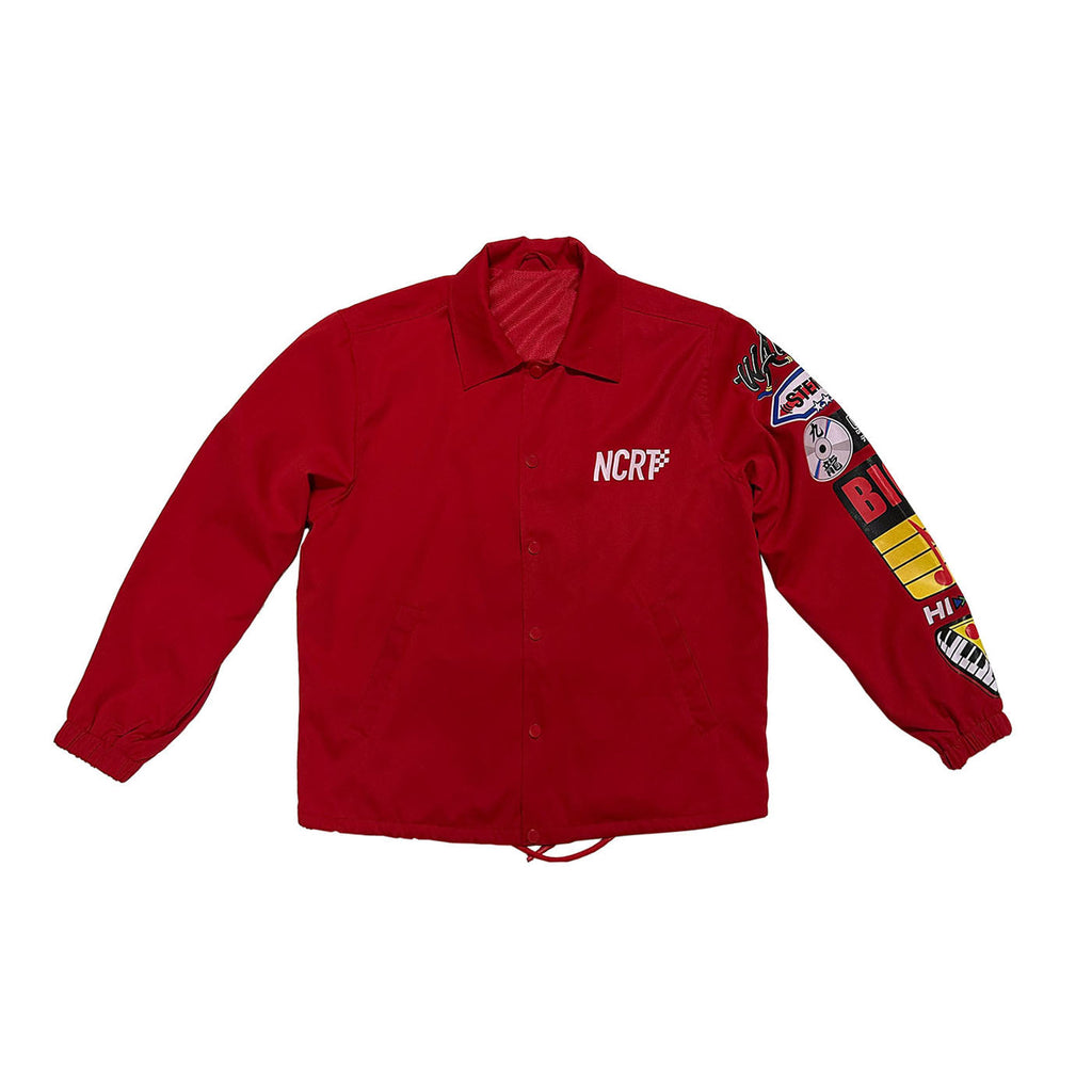 "Neo Kowloon 23" Coach Jacket (Red) - NCRT | Neoncity Racing Team