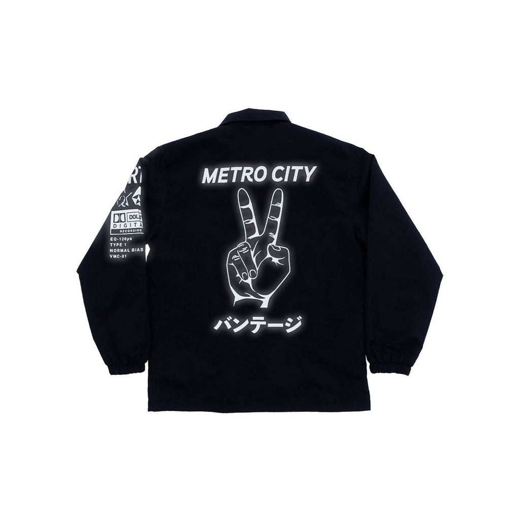 Vantage "Metro City" 3M Reflective Coach Jacket V2 - NCRT | Neoncity Racing Team
