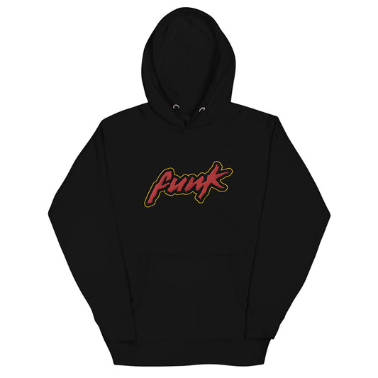 "Just Funk" Embroidered Hoodie - NCRT | Neoncity Racing Team