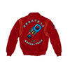 Neo Kowloon Wool Varsity Jacket 3.0 (Red) - NCRT | Neoncity Racing Team