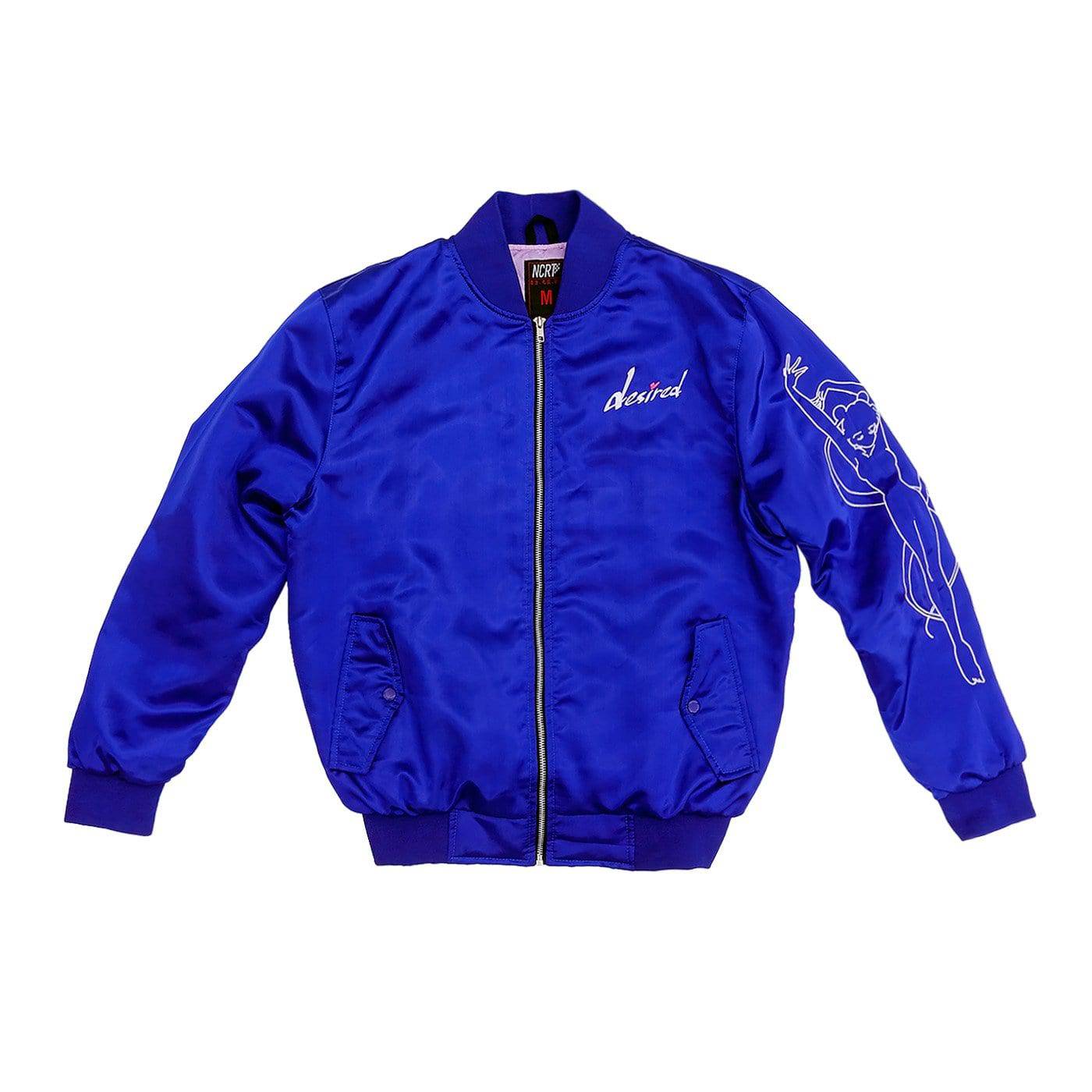 Desired 'Timeless' Embroidered Bomber Jacket - NCRT | Neoncity Racing Team
