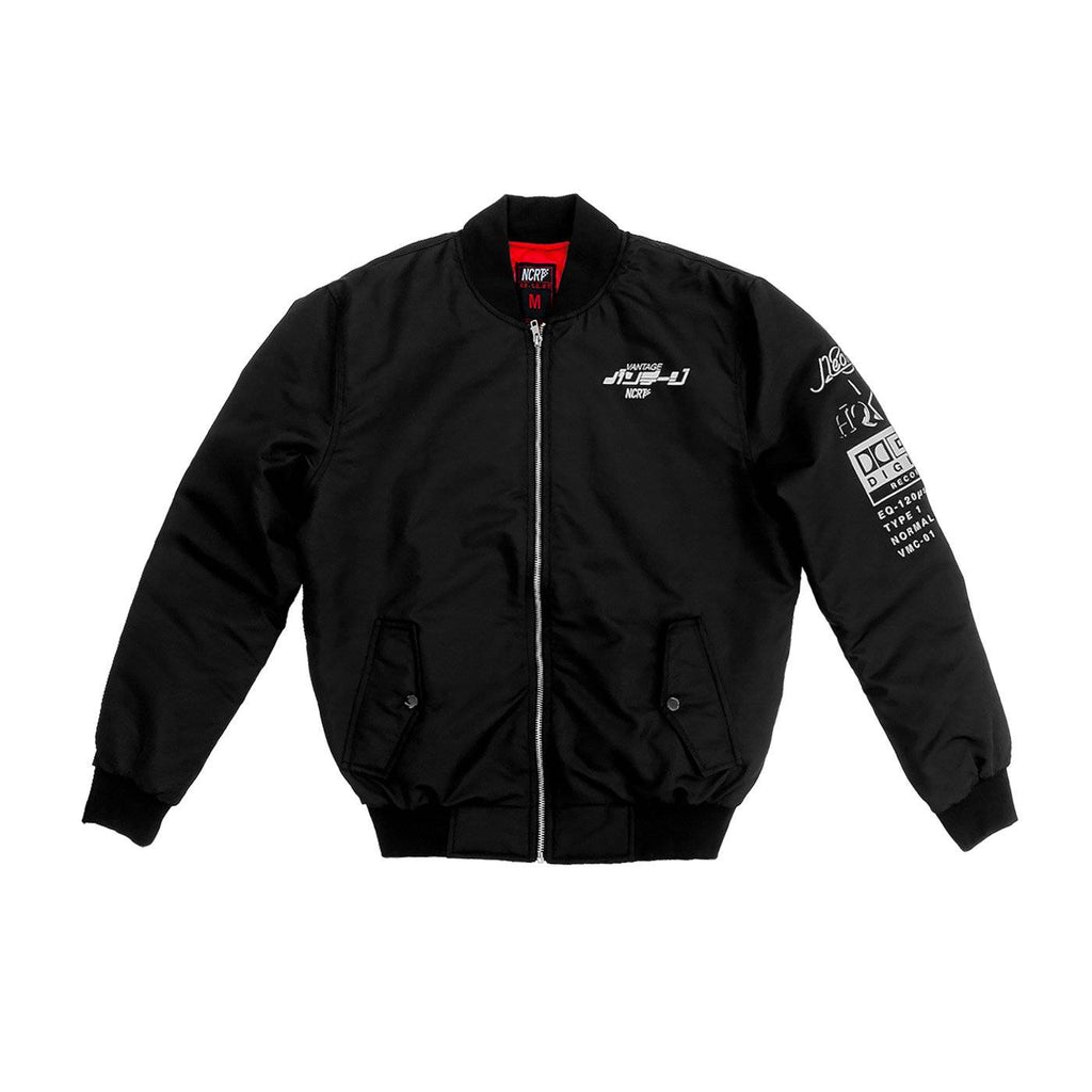 Vantage 'Metro City' 3M Reflective Bomber Jacket - NCRT | Neoncity Racing Team