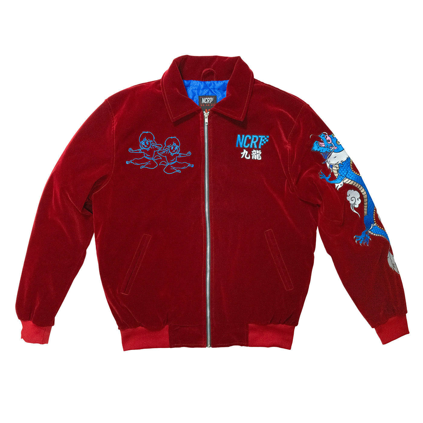 Walled City Fighting Tournament Jacket (Red) - NCRT | Neoncity Racing Team