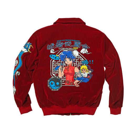 Walled City Fighting Tournament Jacket (Red) - NCRT | Neoncity Racing Team