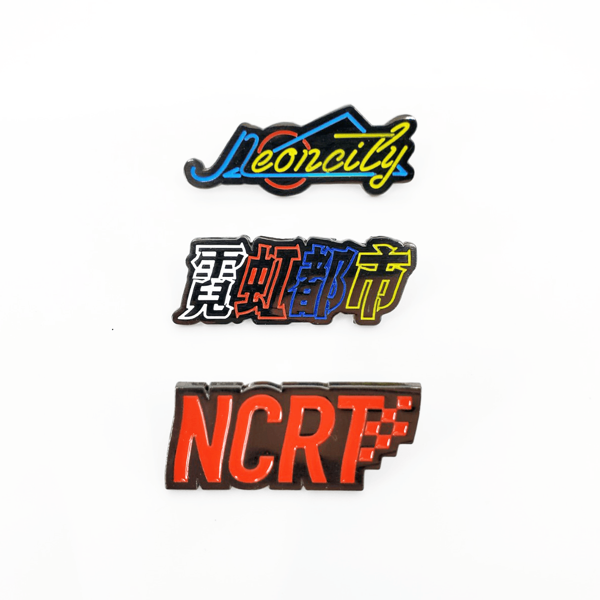 NCR Enamel Pin Set - NCRT